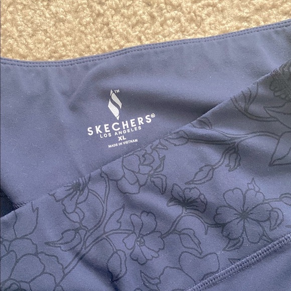 Skechers Blue High-Rise Performance Leggings - Picture 2 of 2